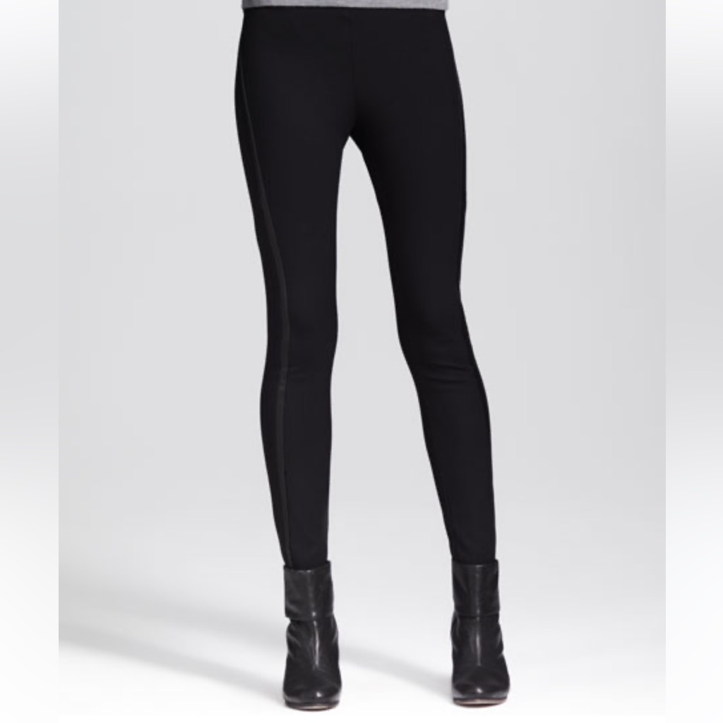 Rag Bone Van Dyke LeatherStripe Leggings Rag Bone Van Dyke LeatherStripe Leggings